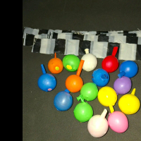 Balon Air Loncat Balon Tuyul Besar Warna Warni