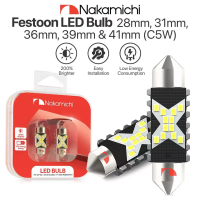2PCS Nakamichi 12LED C5W 28mm 31mm 36mm 39mm 41mm Car Dome Light Reading Light Festoon Light Interio