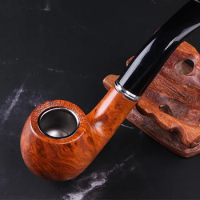 Classic Bakelite Wood Tobacco Pipes Smoking Pipe Mouthpiece Herb Tobacco Pipe Food Grade Filte Narguile Grinder Smoke pipe
