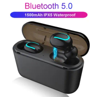 Heavy Bass Bluetooth Earphone With Charging Box Wireless Headphone With Mic For Oukitel K9 C10 Pro C12 C13 Pro C15 Pro K12 C11