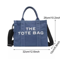 PROMO - MJ WOMAN LARGE CANVAS TOTE BAG IMPORT