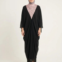 Kaftan Mixs batik bahan sifon silk