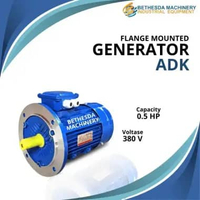 Mesin Listrik Dinamo Motor Electro 0.5 Hp 370 Watt Flange Mounted 3 Phase