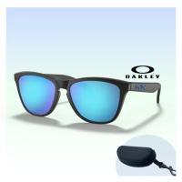 【Oakley】Frogskins 亞洲版 休閒太陽眼鏡(OO9245-61 Prizm sapphire 鏡片)