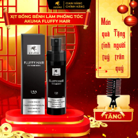 Xịt Bồng Bềnh AKUMA Fluffy Hair 120ml - Tạo Độ Phồng, Kiểm Soát Dầu, Giảm Bết, Thích Hợp Cho Mọi Kiể