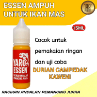 Essen Ikan Mas Durian Campedak Kaweni 15ml – Aroma Buah Kuat untuk Spot Berat & Ikan Pasif