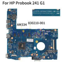 KoCoQin Laptop motherboard For HP Probook 241 G1 AM334 2G RAM Mainboard 830210-001 830210-501 6050A2735801-MB-A01