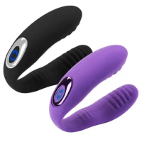 U-shaped Massage Vibrator Female G-spot Vibrator Double Vibrator Adult Products Toys Masturbation Sex Products