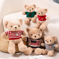 35/50cm Soft Plush Teddy Bear Plush Toy Children's Teddy Bear Sweater Bear Toy Birthday Gift