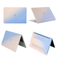 Funda Cover For Macbook M1 Chip Pro 13 Case for A2338 2020 macbook air 13 case for A2337 M1 Chip Colored PVC shell
