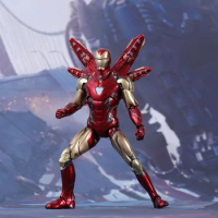 In Stock Morstorm Iron Man Mk85 Marvel Action Figures Avenger Infinity War Tony Figure Ironman Assembly Model Toys Gifts
