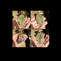 NATURAL BAHAN BATU AKIK BADAR EMAS PYRITE
