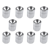 BEAU-10X Stainless Steel Car Ashtray Smokeless Auto Cigarette Ashtray Ash Holder Windproof Business Gift With Lid Ashtray