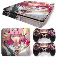 Popular Vinyl Game Skin Stickers For PS4 Slim Console Protect For PS4 Controllers Game Decals