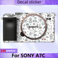 For SONY A7C Camera Sticker Protective Skin Decal Vinyl Wrap Film Anti-Scratch Protector Coat ILCE-7C ILCE-A7C