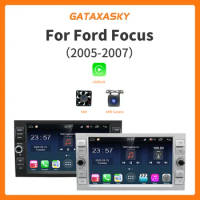 GATAXASKY 8" For Ford Focus 2 Kuga Fiesta Mondeo 4 C-Max Car Android Radio Multimedia Player Stereo Carplay Navi BT GPS Wifi