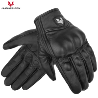 SUOMY Leather Motorcycle Glove Men's Rain Cover for Motorcycle Gloves Summer Moto Gloves Heated Electric Motorcycles Accessories