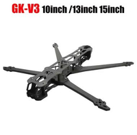 FPV Drone Frame Kit GK-V3 10” inch / 13” inch / 15” inch Carbon Fiber For RC Long Range FPV Racing D