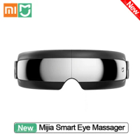 New Xiaomi Mijia Intelligent Eye Massager Hot Compress Zone Massage Relieve Fatigue Eye Care Instrument Work With Mi Home App