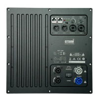 GETSHOW 1200+400+400W Professional DSP Amplifier 2.1 Sound System Amplifier Module Plate Amplifier