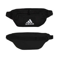 ADIDAS 運動腰包-臀包 側背包 斜背包 IT2047 黑白