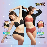 Wacoal Mood Odyssey IB 5481 - Passionate - 3/4 cup BLACK 75B