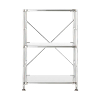 【MUJI 無印良品】SUS不鏽鋼層架組/小(大型家具配送)