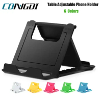 Table Phone Holder Bracket Adjustable Desktop Stand For Ipad IPhone Samsung Xiaomi Huawei Folding Universal Mobile Phone Stand