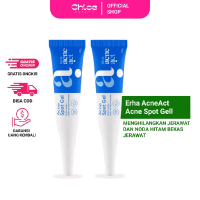 Chloe Beauty - TWIN PACK - ERHA Acneact Acne Spot Gel BHA & Sulfur 10g - Erha Skincare Meredakan Bek