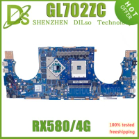 KEFU GL702ZC Mainboard for ASUS ROG Strix GL702Z Ryzen Gaming Laptop Motherboard With RX580/4G 100% Working Well