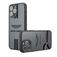 Aston-Martin Cars Logo Phone Case For iPhone 15 14 11 Pro Max 13 12 Mini XR X SE 7 8 6 6S Plus Hard Matte Shell Cover Fundas