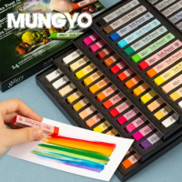 12/24/36/48 Mungyo Gallery Soft Pastels Colored Chalk Pastel Coloring Crayons Cardboard Box Assorted Sets Art Drawing