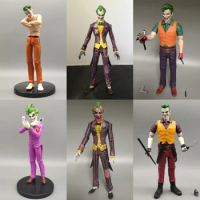 McFarlane Toys The Joker 18cm Action Figure Suicide Squad Joker Fatal Joker Madhouse Wardrobe Joker Doll Model Garage Kit