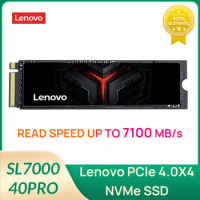 Lenovo SSD SL7000 40 PRO 1TB 2TB 7100MB/s M.2 NVMe PCIe 4.0 X4 M.2 2280 NVMe SSD Internal Solid State Drive Disk for PS5 Desktop