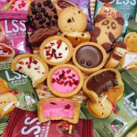 LSS Combo 2kg Bánh Quy Bơ Sữa Socola LSS Vị Ngọt Ngào & Mềm Mịn | Bánh Lss Thích Hợp Cho Mọi Thời Đi