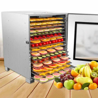 Household Food Dehydrator Stainless Steel Fruit Dryer Pet Snack Drying Equipment Vegetable Dehydrator Food Dryer