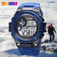 Top Brand SKMEI Sport Watch Luxury 2 Time Countdown G Sytle Shock Watches Fashion Men's Clock Waterproof Luminous Wristwatch
