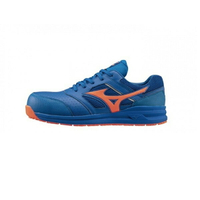 Mizuno LS II [F1GA213427] 男女 工作鞋 安全鞋 塑鋼頭 防護鞋 寬楦 反光 耐油 止滑 藍橘
