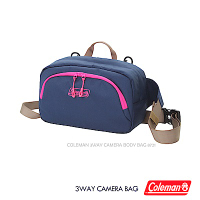 (促) Coleman 三用相機背包(海軍藍)3 Way Camera Body Bag