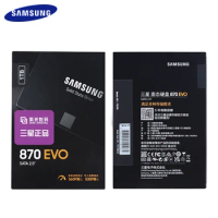100% Original Samsung 870 EVO SSD 1TB 2TB High Speed Internal Solid State Disk 250GB 500GB SATA 2.5" SSD For Laptop Desktop PC