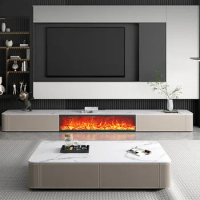 Fireplace Tv Stand Luxury Entertainment Center Floor Floor Console Cabinet Tv Stand Center Suporte Para Tv Living Room Furniture