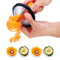 創意沙拉卷花器螺旋蔬菜水果切片器蘿卜黃瓜刨片器花樣雕花工具刀
