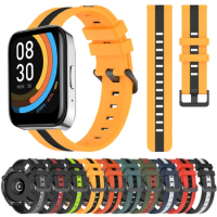 Outdoor Silicone Sports Band For Realme Watch S Pro Strap Realme Watch 3 Pro 20/22mm Replacement Bracelet Breathable Accessorie