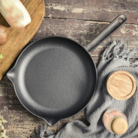 New Uncoated Cookware sets Pots and Pans Cast Iron Nonstick Cooking Pots Housewares Kitchen Uncoated Frying Pan Fried Steak Pot