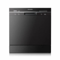 【Frigidaire 富及第】8人份桌上型智慧洗碗機 FDW-8001TB黑(含基本安裝)