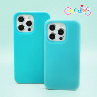 【Candies】iPhone 15 Pro - Simple系列素面手機殼(藍)