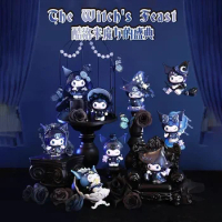Sanrio Kuromi Witch's Grand Ceremony Series Kawaii Anime Figures Dolls Figurine Model Collection Decoration Toys For Girls Gifts