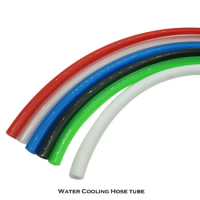 9.5mm*12.7mm Thin PVC Water Cooling Hose Pipe OD3/8'' Inch 1M Soft Tube Tubing Multicolor Transparent White Black Blue Red Green