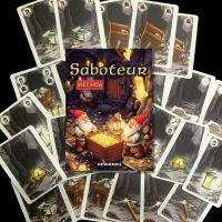 Bộ Trò Chơi Thẻ Bài SABOTEUR VIỆT HÓA Trò Chơi Nhập Vai Cuộc Chiến Đào Vàng Cho 2-10 Người Chơi Kích