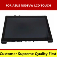 15.6" 4K UHD LCD Touch Screen+Bezel Assembly For Asus ZENBOOK Pro UX501VW-FJ098T Free shipping